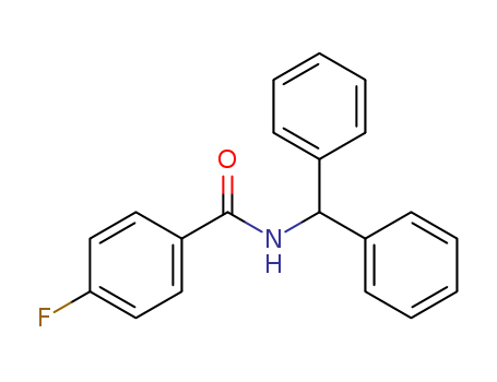 Benzamide, N-(diphenylmethyl)-4-fluoro-