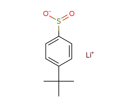 4-tert-butylbenzene sulfinic acid lithium salt
