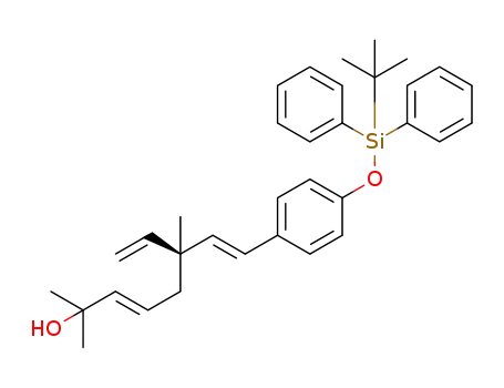 (S,3E,7E)-8-(4-((tert-butyldiphenylsilyl)oxy)phenyl)-2,6-dimethyl-6-vinylocta-3,7-dien-2-ol