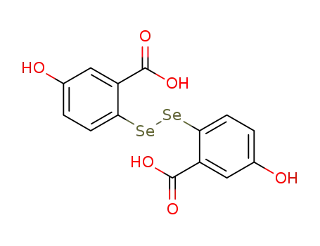 5,5'-dihydroxy-(2,2'-diselenobisbenzoic acid)