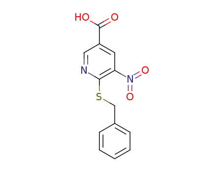 6-benzylsulfanyl-5-nitronicotinic acid