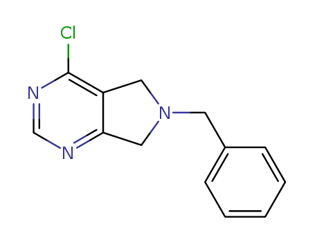 6-benzyl-4-chloro-6,7-dihydro-5H-pyrrolo[3,4-d]pyrimidine hydrochloride