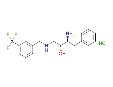 (2R,3S)-3-amino-4-phenyl-1-{[3-(trifluoromethyl)benzyl]amino}butan-2-ol hemi-hydrochloride
