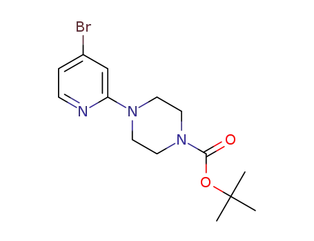 tert- 부틸 4- (4- 브로 모 피리딘 -2- 일) 피페 라진 -1- 카르 복실 레이트