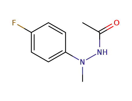Molecular Structure of 1450812-50-6 (N'-(4-fluorophenyl)-N'-methylacetohydrazide)