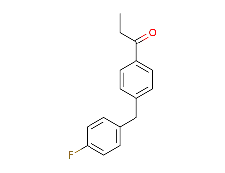 1-(4-(4-fluorobenzyl)phenyl)propan-1-one