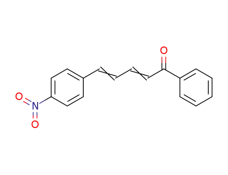 Molecular Structure of 3769-51-5 (2,4-Pentadien-1-one, 5-(4-nitrophenyl)-1-phenyl-)