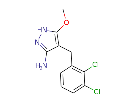 4-(2,3-dichlorobenzyl)-5-methoxy-1H-pyrazol-3-amine