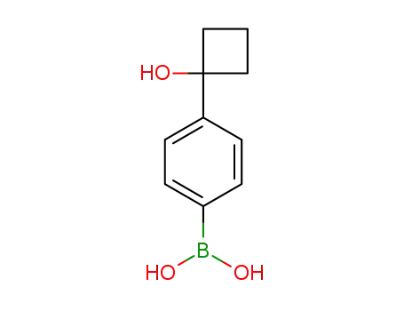 [4-(1-hydroxycyclobutyl)phenyl]boronic acid