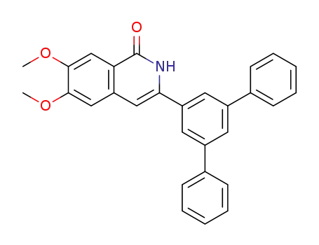 3-([1,1':3',1''-terphenyl]-5'-yl)-6,7-dimethoxyisoquinolin-1(2H)-one