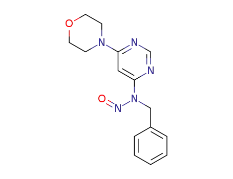 N-benzyl-6-morpholino-N-nitrosopyrimidin-4-amine