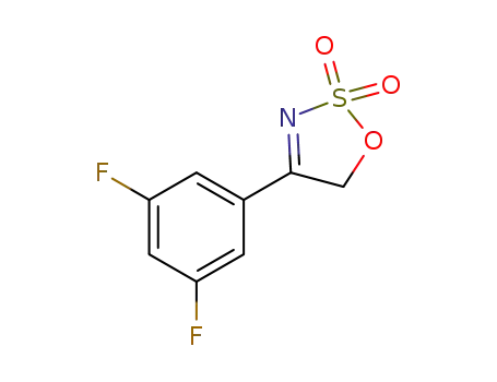 4-(3,5-difluorophenyl)-5H-[1,2,3]-oxathiazole 2,2-dioxide