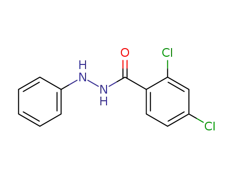 Molecular Structure of 25957-95-3 (Benzoic acid,2,4-dichloro-, 2-phenylhydrazide)