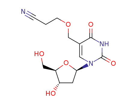 5-(2-cyanoethyl)hydroxymethyl-2'-deoxyuridine