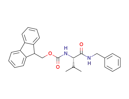 (9H-fluoren-9-yl)methyl(S)-(1-(benzylamino)-3-methyl-1-oxobutan-2-yl)carbamate