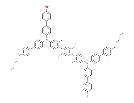 C<sub>82</sub>H<sub>78</sub>Br<sub>2</sub>N<sub>2</sub>