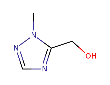 Molecular Structure of 91616-36-3 ((2-METHYL-2H-[1,2,4]TRIAZOL-3-YL)-METHANOL)
