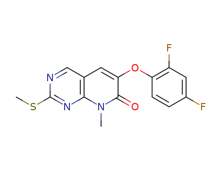 6-(2,4-Difluorophenoxy)-8-Methyl-2-(Methylthio)pyrido[2,3-d]pyriMidin-7(8H)-one
