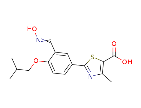 (Z)-2-(3-((hydroxyimino)methyl)-4-isobutoxyphenyl)-4-methylthiazole-5-carboxylic acid