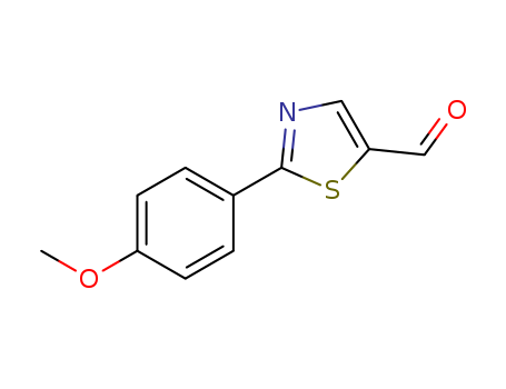 5-Thiazolecarboxaldehyde,2-(4-methoxyphenyl)-