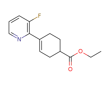 (RS)-4-(3-fluoro-pyridin-2-yl)-cyclohex-3-enecarboxylic acid ethyl ester
