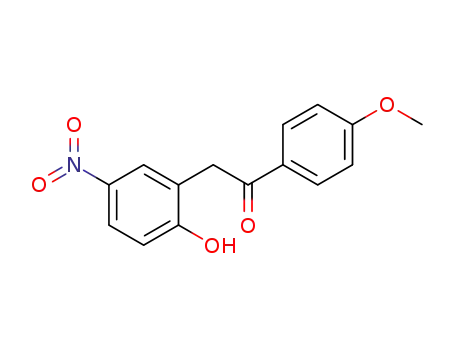 2-(2-hydroxy-5-nitrophenyl)-1-(4-methoxyphenyl)-ethanone