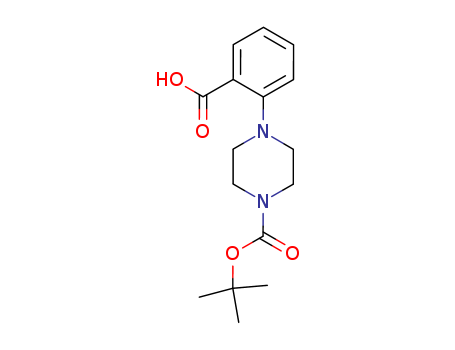 2-(4-(tert-Butoxycarbonyl)piperazin-1-yl)benzoic acid