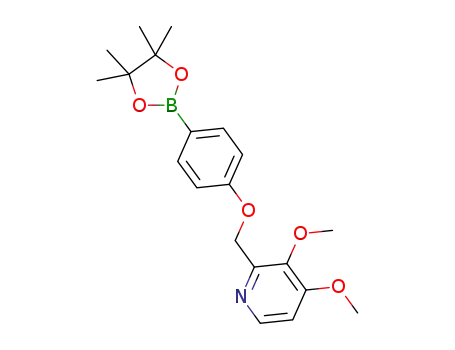 3,4-dimethoxy-2-[4-(4,4,5,5-tetramethyl-1,3,2-dioxaborolan-2-yl)phenoxymethyl]-pyridine