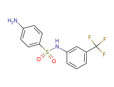 Benzenesulfonamide, 4-amino-N-[3-(trifluoromethyl)phenyl]- cas  339-40-2