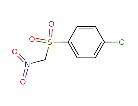 Molecular Structure of 66073-97-0 (4-CHLOROBENZENESULFONYLNITROMETHANE)