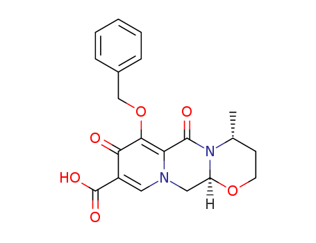 (4R,12aS)-3,4,6,8,12,12a-Hexahydro-4-methyl-6,8-dioxo-7-(phenylmethoxy)-2H-pyrido[1',2':4,5]pyrazino[2,1-b][1,3]oxazine-9-carboxylic acid