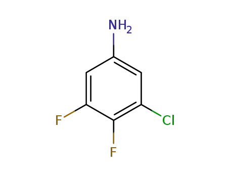 Molecular Structure of 149144-05-8 (3-CHLORO-4.5-DIFLUOROANILINE)