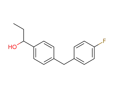 1-(4-(4-fluorobenzyl)phenyl)propan-1-ol