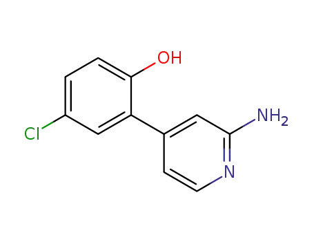 2-(2-aMinopyridin-4-yl)-4-chlorophenol