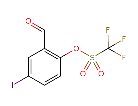 2-formyl-4-iodophenyl trifluoromethanesulfonate