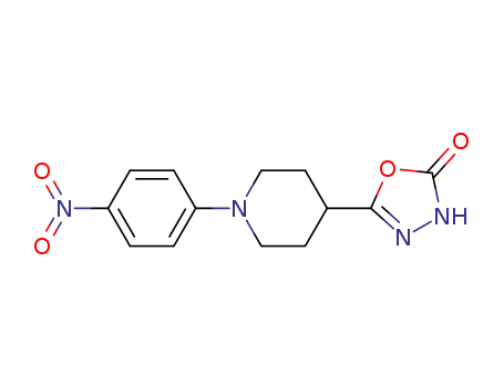 5-[1-(4-nitrophenyl)-4-piperidyl]-2,3-dihydro-1,3,4-oxadiazol-2-one