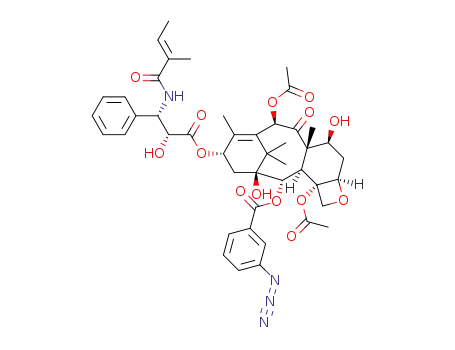 2-debenzoyl-2-m-N<sub>3</sub>-benzoylcephalomannine