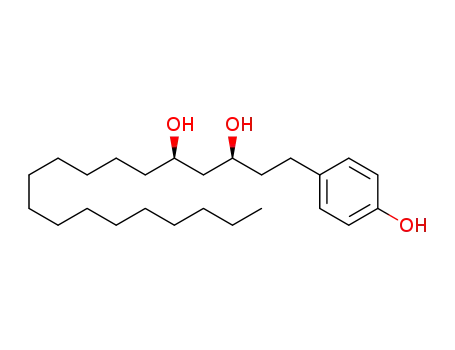(3S,5R)-1-(4-hydroxyphenyl)nonadecane-3,5-diol