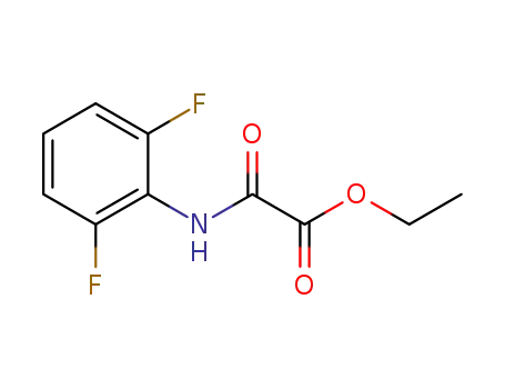 Molecular Structure of 648408-62-2 (ETHYL 2-(2,6-DIFLUOROANILINO)-2-OXOACETATE)