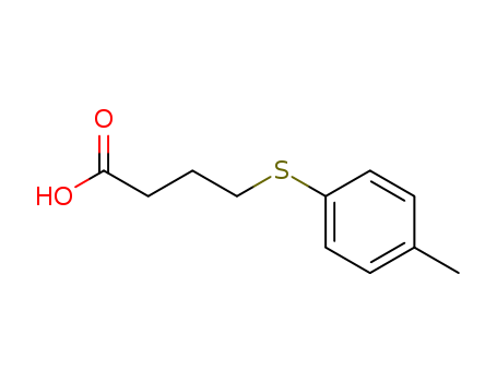 4-(4-methylphenyl)sulfanylbutanoic acid cas  18850-48-1