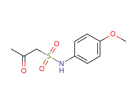 N-(4-methoxyphenyl)-2-oxopropane-1-sulfonamide