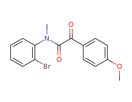 N-(2-bromophenyl)-2-(4-methoxyphenyl)-N-methyl-2-oxoacetamide