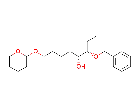 (3S,4R)-3-(benzyloxy)-8-(tetrahydro-2H-pyran-2-yloxy)octan-4-ol