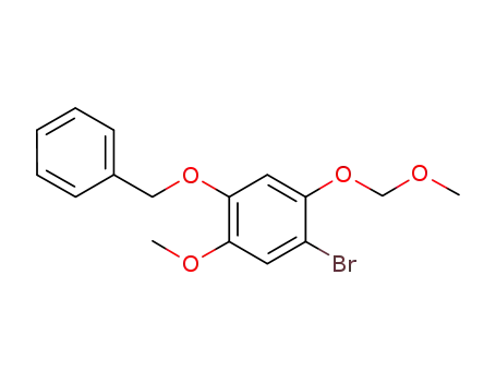 1-benzyloxy-4-bromo-2-methoxy-5-(methoxymethoxy)benzene