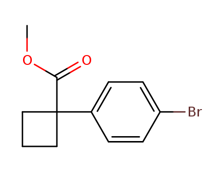 1-(4-BroMo-phenyl)-cyclobutanecarboxylic acid Methyl ester