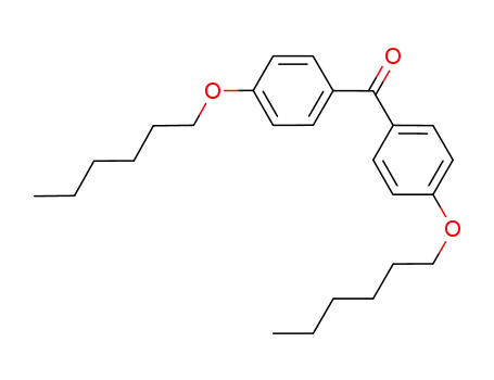 Molecular Structure of 1108157-34-1 (4,4’-bis(hexylphenyl)benzophenone)