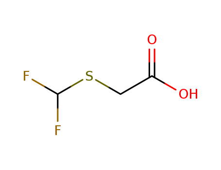 Acetic acid,2-[(difluoromethyl)thio]-