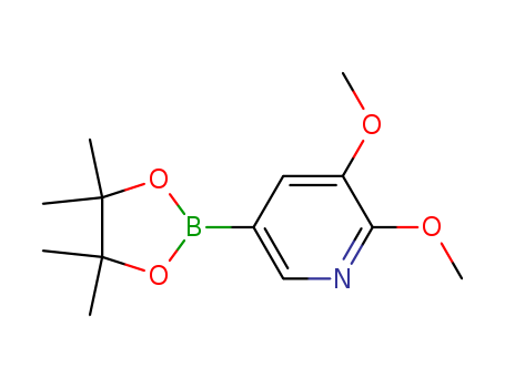 2,3-Dimethoxy-5-(4,4,5,5-tetramethyl-1,3,2-dioxaborolan-2-yl)pyridine