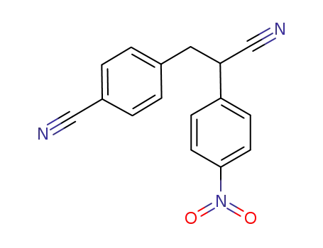 4-[2-cyano-2-(4-nitrophenyl)ethyl]benzonitrile