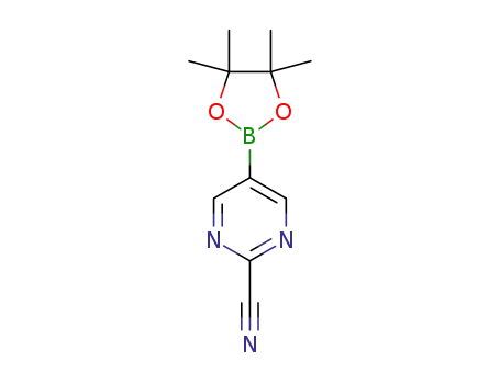 5-(4,4,5,5-Tetramethyl-1,3,2-dioxaborolan-2-yl)pyrimidine-2-carbonitrile
